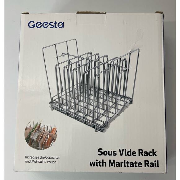 New Geesta Sous Vide Rack With Maritate Rail Gourmet Accessory - Picture 1 of 3